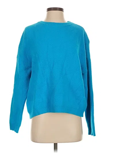 Pre-owned Newbury Kustom Pullover Sweater In Blue