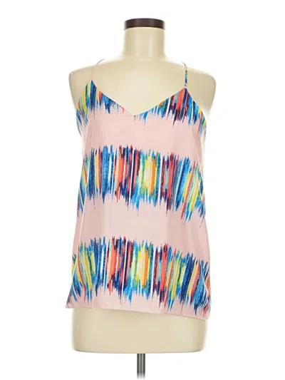 Pre-owned Newbury Kustom Sleeveless Blouse In Pink