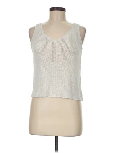 Pre-owned Newbury Kustom Sweater Vest In White