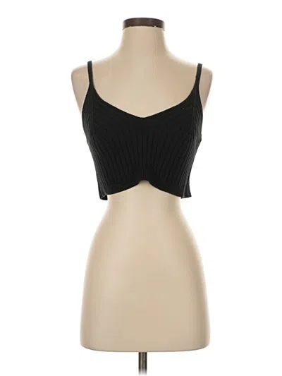 Pre-owned Newbury Kustom Tank Top Black Strapless Neckline Tops