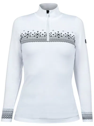 Newland Logo-patch Ski Sweatshirt In White