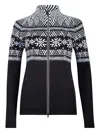 Newland Pullover Mit Geometrischem Muster In Black