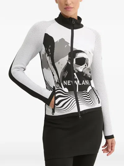 Newland Graphic Zip Sweatshirt In Multi