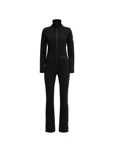 Newland Logo-patch Ski Suit In Black