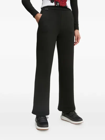 Newland Logo-patch Track Pants In Black