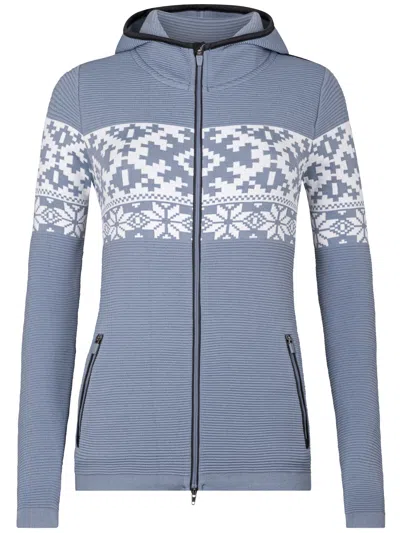 Newland Women Grey Wool Acrylic Sweater In Neutral