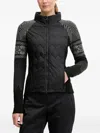 Newland Quilted Patterned Jacket In Black