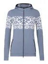Newland Marianne Zip-up Jacket In Gris