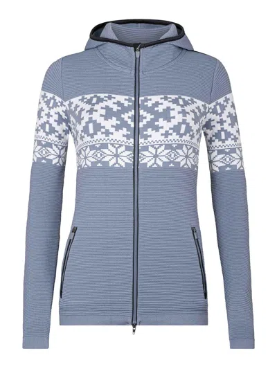 Newland Women Grey Wool Acrylic Sweater In Neutral