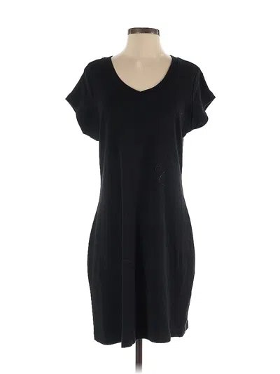 Pre-owned Newport News Casual Dress In Black
