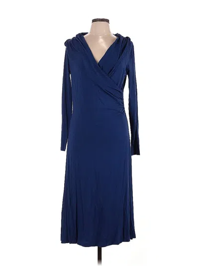 Pre-owned Newport News Casual Dress In Blue