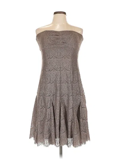 Pre-owned Newport News Cocktail Dress In Gray