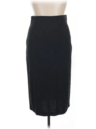 Pre-owned Newport News Formal Skirt In Black