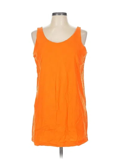 Pre-owned Newport News Sleeveless T-shirt In Orange