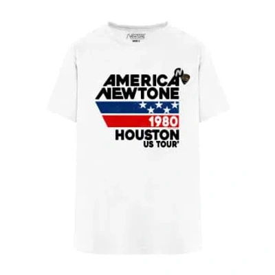 Newtone Dirty White Houston Ss24  Trucker T Shirt