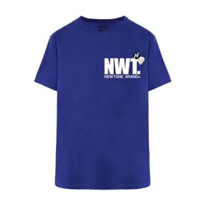Newtone Royal Nwt Ss25 Trucker T Shirt In Blue