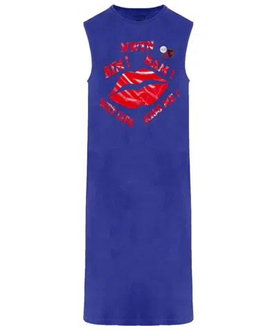 Newtone Women's Daytona Flo "wet Lips" Dress In Blue