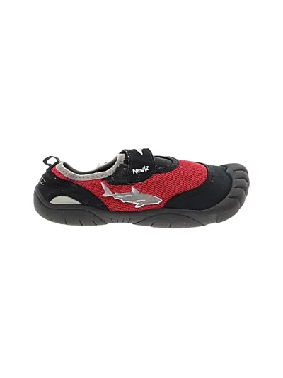 Pre-owned Newtz Kids' Water Shoes In Red