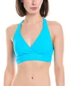Next 25 Min Bikini Top In Blue