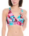 Next 25 Min Bikini Top In Pink