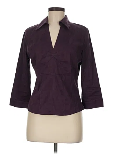 Pre-owned Next 3/4 Sleeve Blouse In Purple