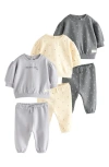 Next 6-pack Assorted Sweatshirt & Sweatpants Set In Animal Print