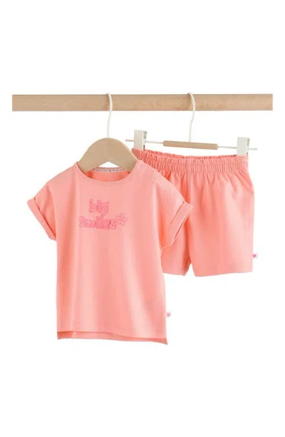Next Babies'  Appliqué T-shirt & Shorts In Pink