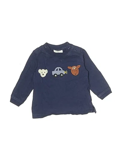 Pre-owned Next Baby Babies' Long Sleeve T-shirt In Blue