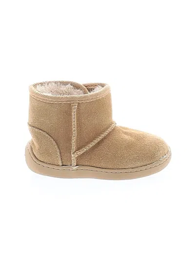 Pre-owned Next Kids' Booties In Tan