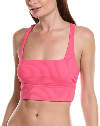 Next By Athena Static High Neck Top In Pink