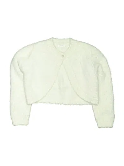 Pre-owned Next Kids' Cardigan Sweater In White