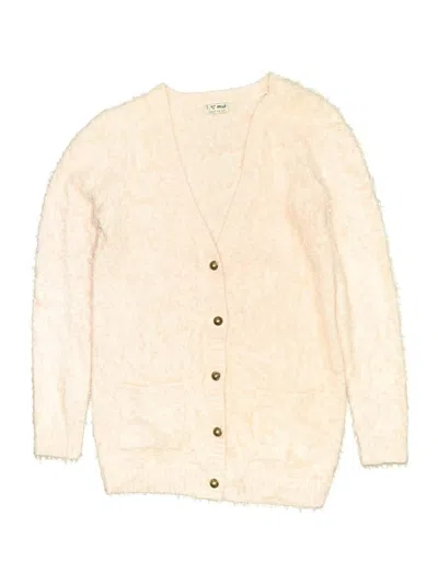 Pre-owned Next Kids' Cardigan Sweater In White