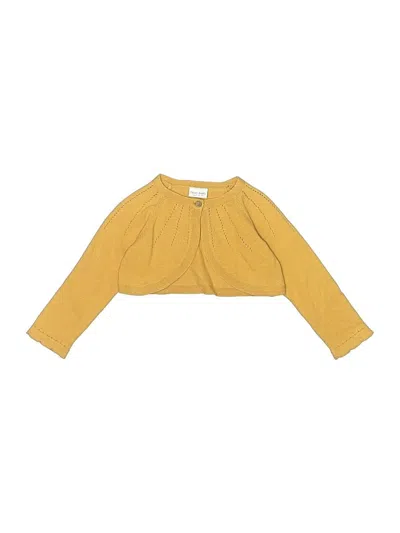 Pre-owned Next Kids' Cardigan Sweater In Yellow