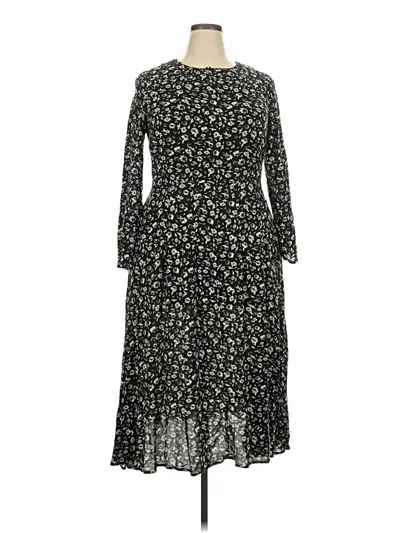 Pre-owned Next Casual Dress In Black