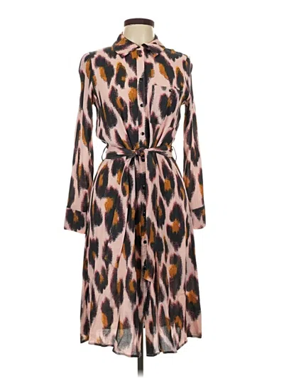 Pre-owned Next Casual Dress In Brown