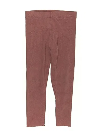 Pre-owned Next Kids' Casual Pants In Burgundy