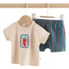 Next Chilli Appliqué T-shirt & Shorts Set In Multi