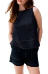 Next Denim Shell Top