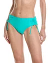 Next Destination Midrise Side Cinch Bottom In Blue