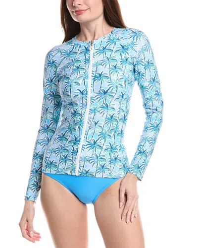 Next Detox Long Sleeve Surf Shirt In Blue