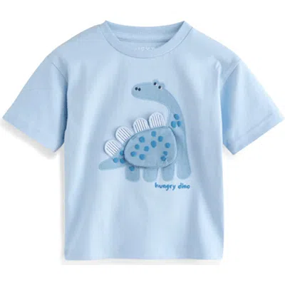Next Babies'  Dinosaur Graphic T-shirt In Blue