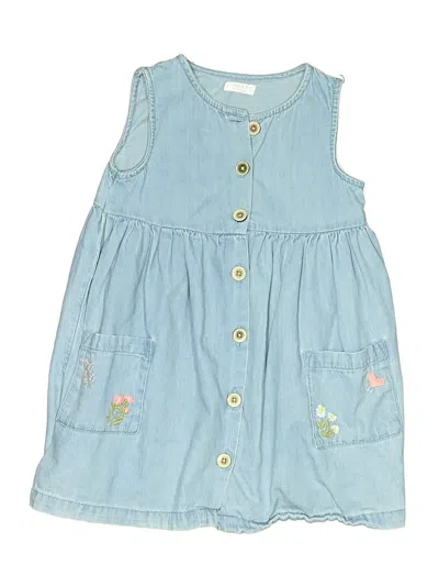 Pre-owned Next Kids' Dress In Blue