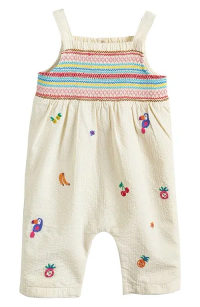 Next Babies'  Embroidered Romper In Multi