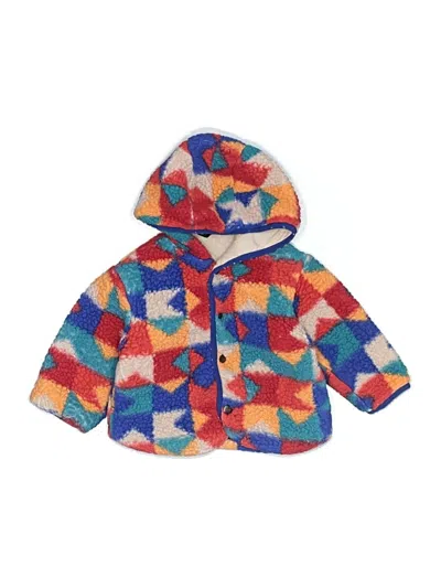 Pre-owned Next Kids' Fleece Jacket In Orange