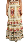 Next Floral Cotton Maxi Skirt
