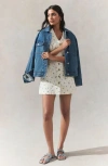 Next Floral Denim Minidress