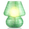 Next Glow Mushroom Led Lamp,  Modern Dimmable E26 Socket In Green