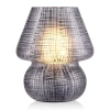 Next Glow Mushroom Led Lamp,  Modern Dimmable E26 Socket In Black
