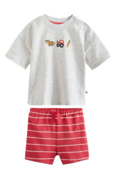Next Babies'  Graphic T-shirt & Shorts Set In Multi
