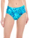 Next High-waist Chopra Full Tab Bikini Bottom In Blue